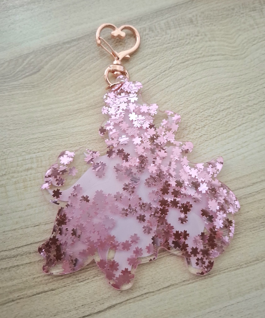 葛西臨海公園のさくらフレークアクキー