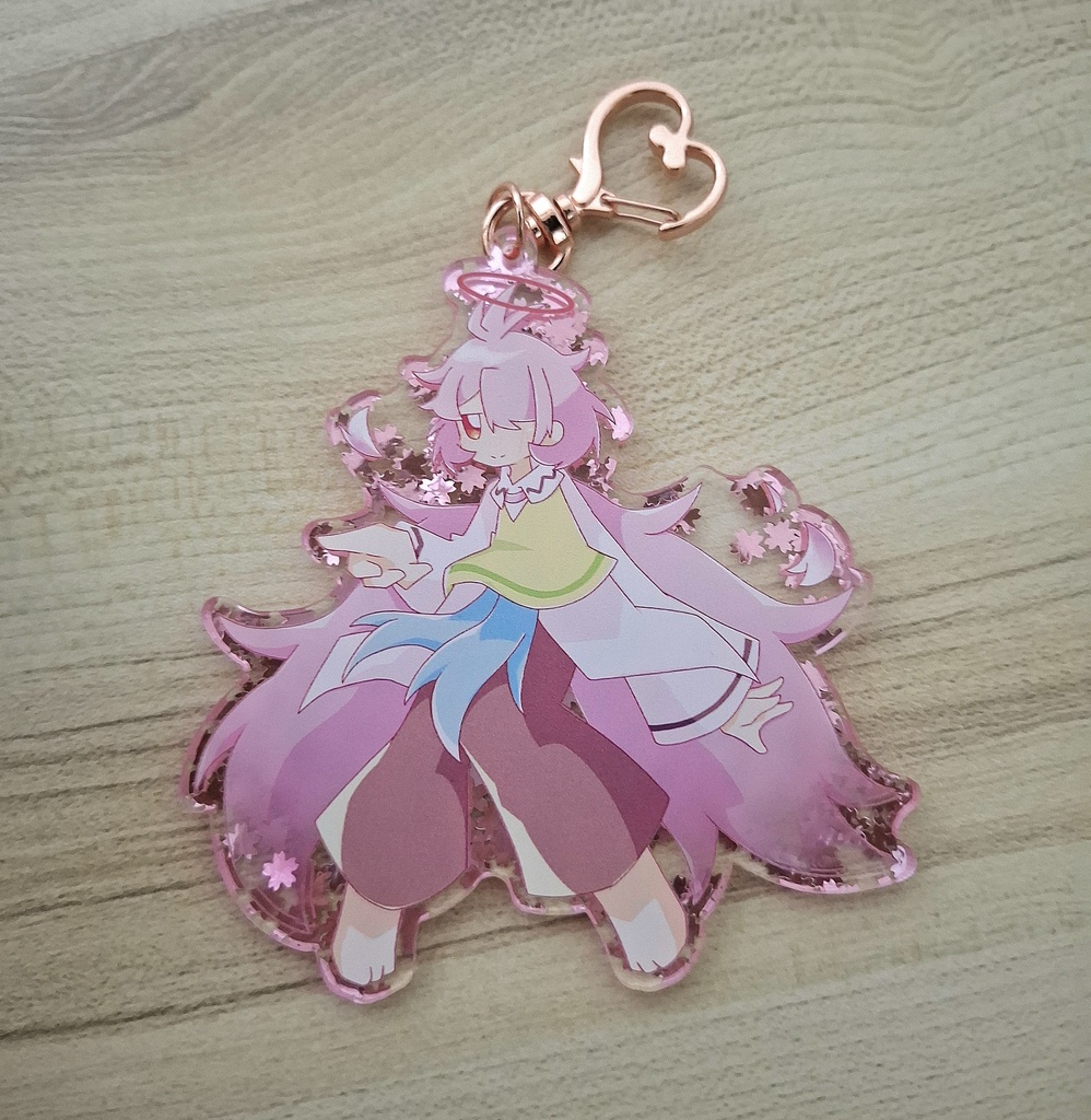 葛西臨海公園のさくらフレークアクキー