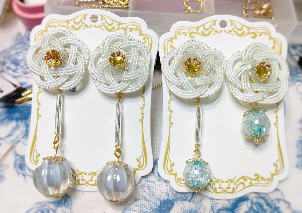 メイトクジ鬼太郎の父概念水引イヤリング