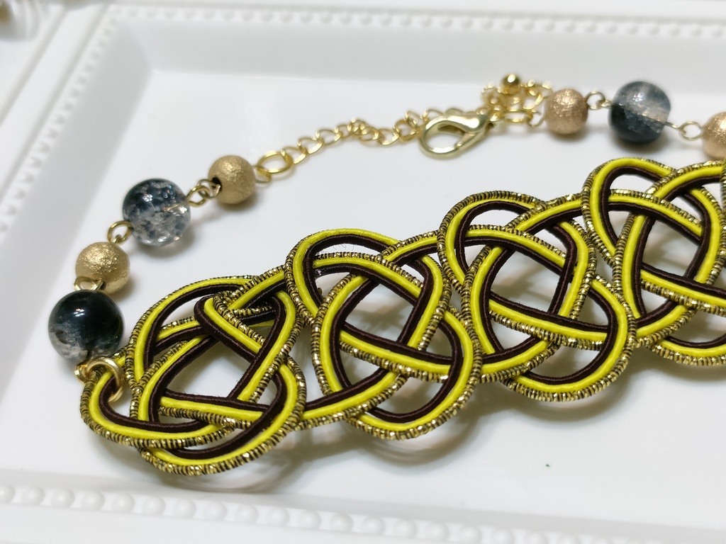 ちゃんちゃんこ概念水引ブレスレット