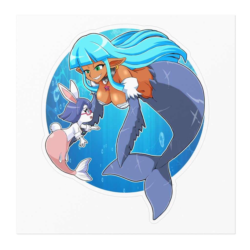 ケートスさん御満悦ステッカー