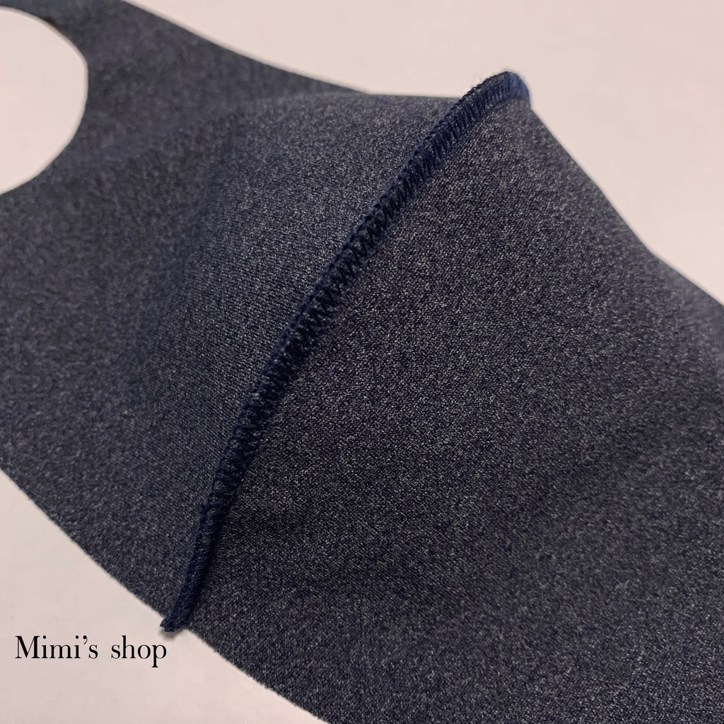 水着用素材 立体マスク ブルーグレー 男女兼用 速乾 涼しい オールシーズン 肌荒れしない