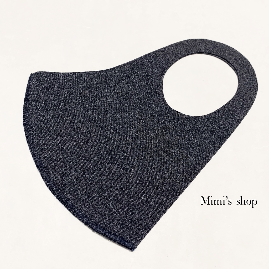 水着用素材 立体マスク ブルーグレー 男女兼用 速乾 涼しい 肌荒れしない オールシーズン くすみカラー