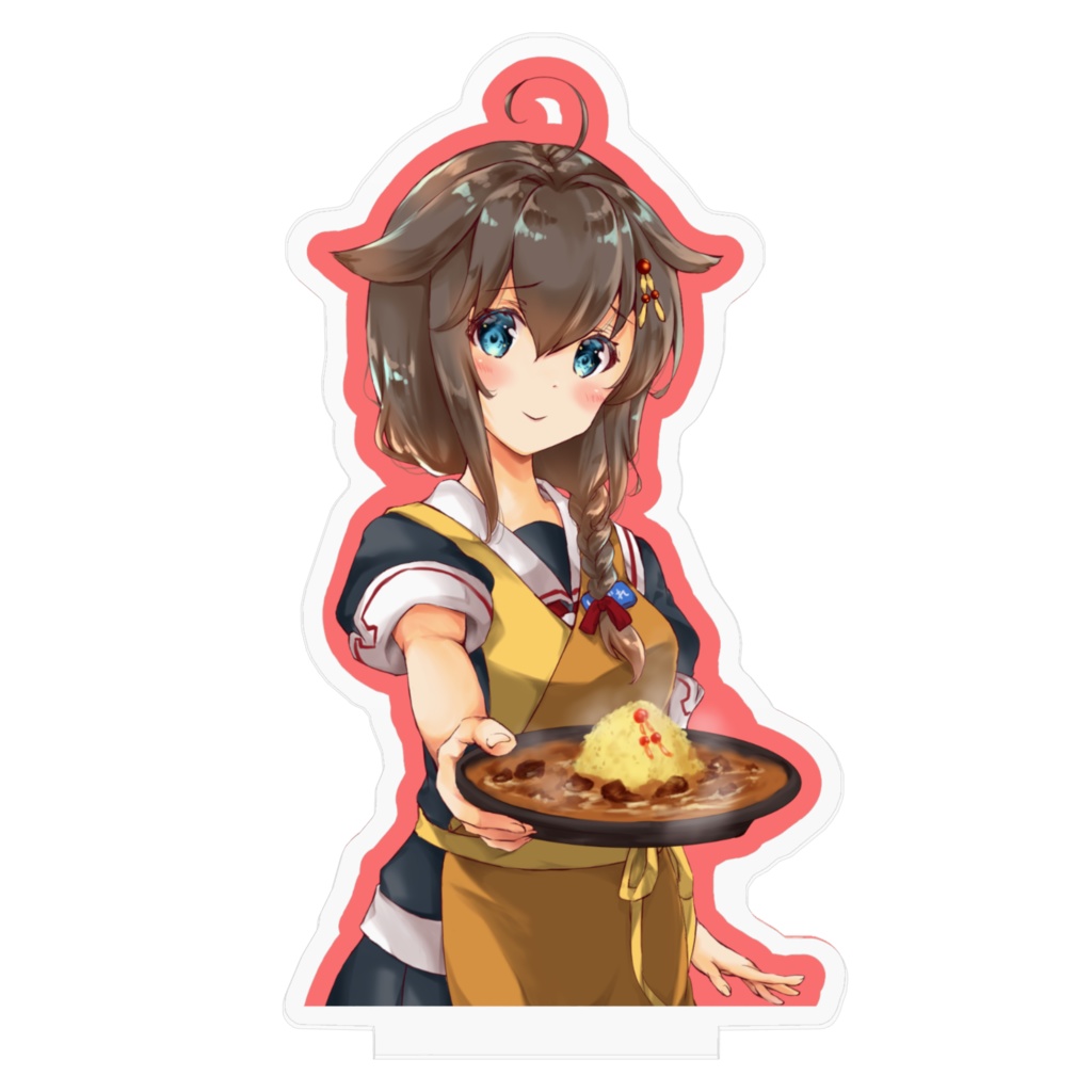 【BOOTH通販限定/特典付き】艦これ 時雨とカレー屋さん アクリルフィギュア