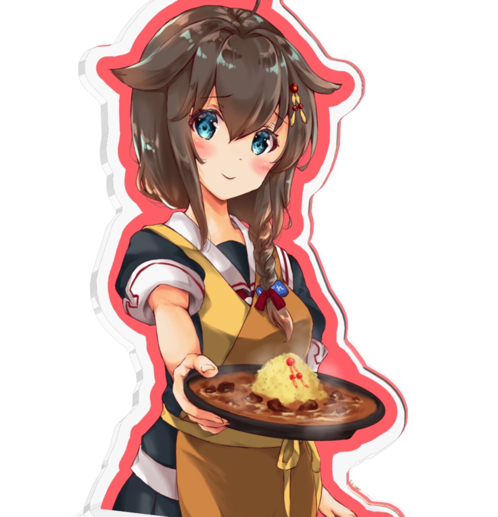 【BOOTH通販限定/特典付き】艦これ 時雨とカレー屋さん アクリルフィギュア