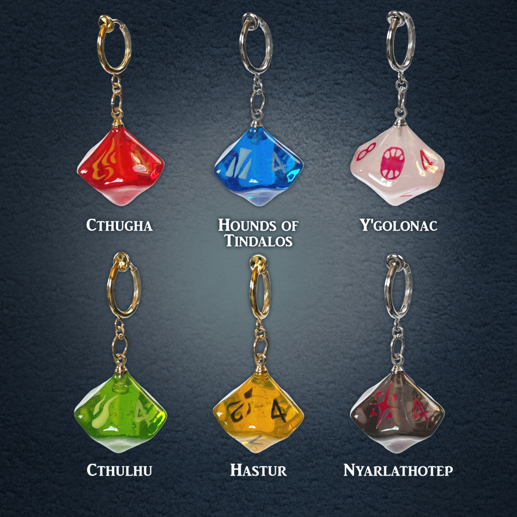 クトゥルフ神話D10Earring