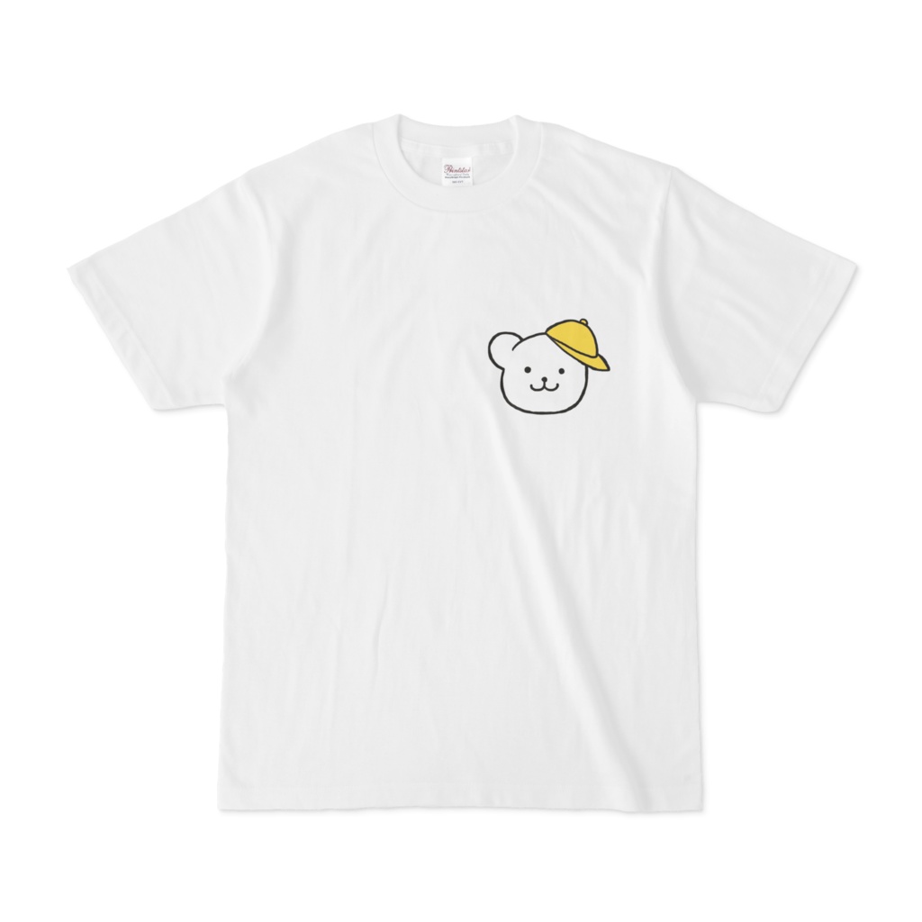 くまぁ。Tシャツ白