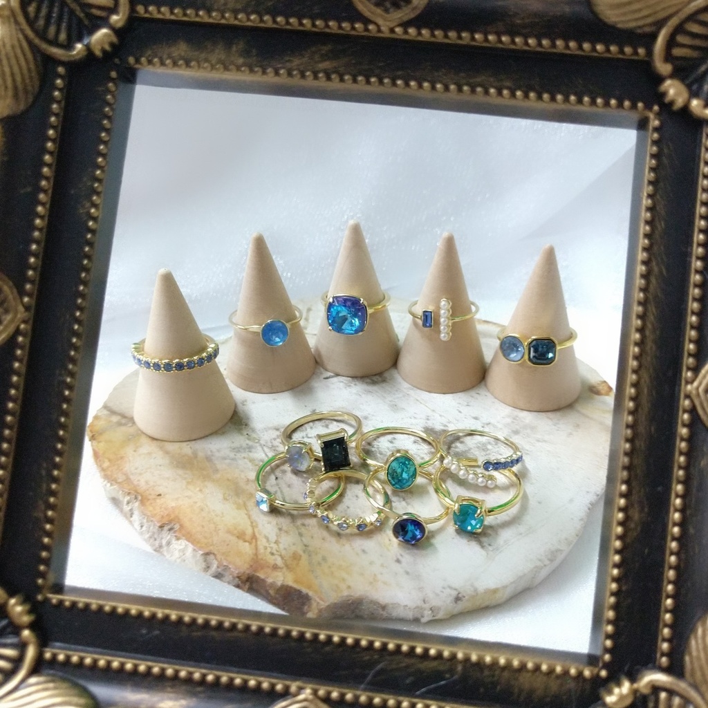 【リングA スクエアNo.2】ゴールド_5種