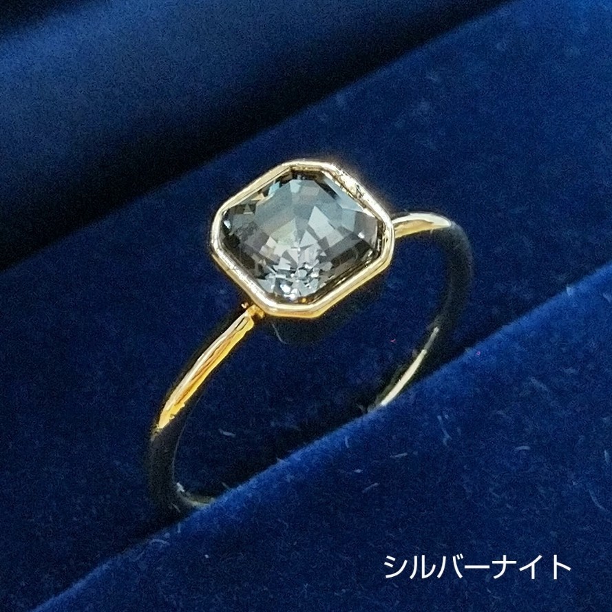 【リングC オクタゴン】ゴールド_5種