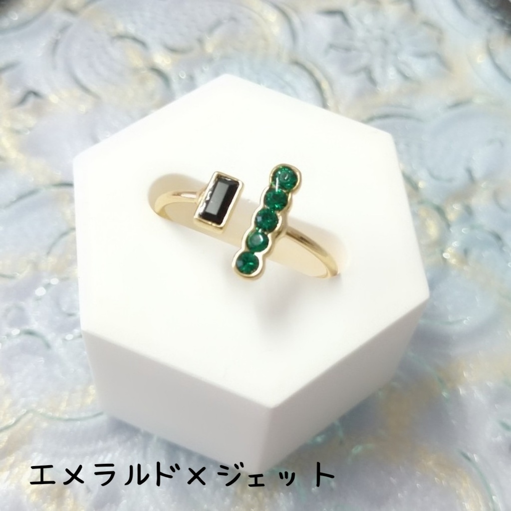 【リング I フォークリングNo.1】ゴールド₋5種