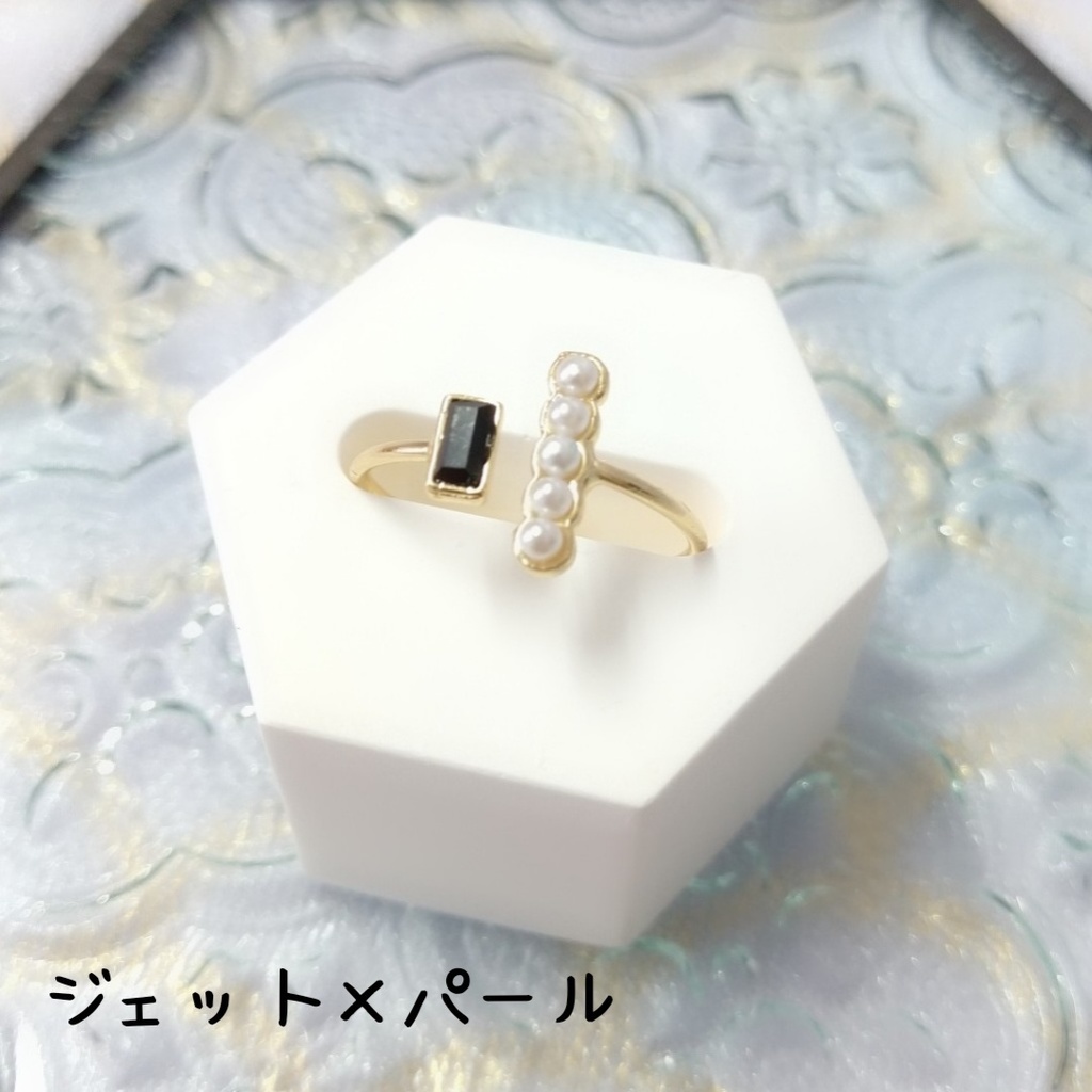 【リング I フォークリングNo.1】ゴールド₋5種