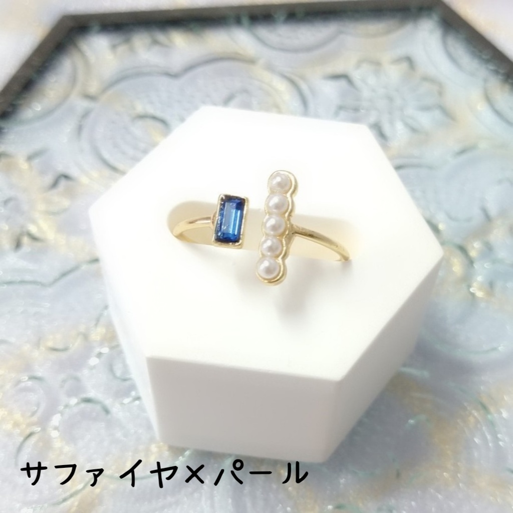 【リング I フォークリングNo.1】ゴールド₋5種