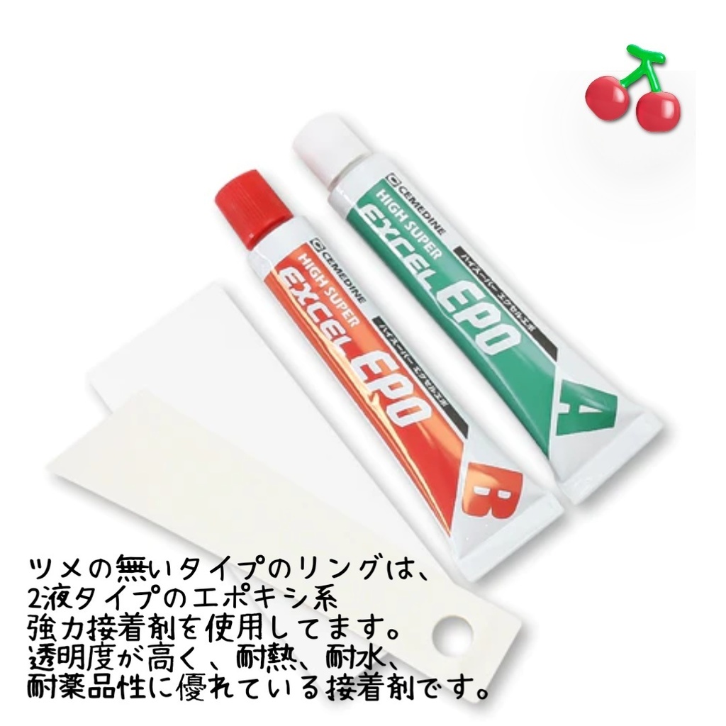 【リングL ハーフエタニティ1 ストレート】ゴールド_4種