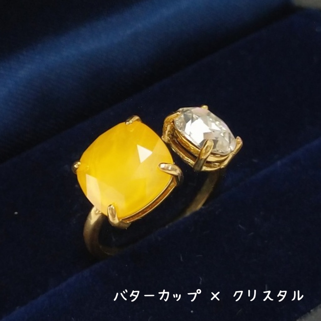 【リングO フォークリングNo.3】ゴールド_3種