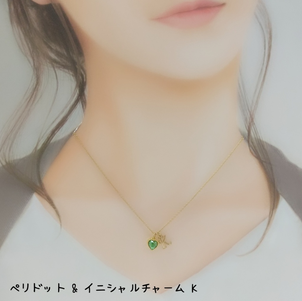 【シアーハートアタック_ネックレス・リング_12号】ゴールド_各3Color