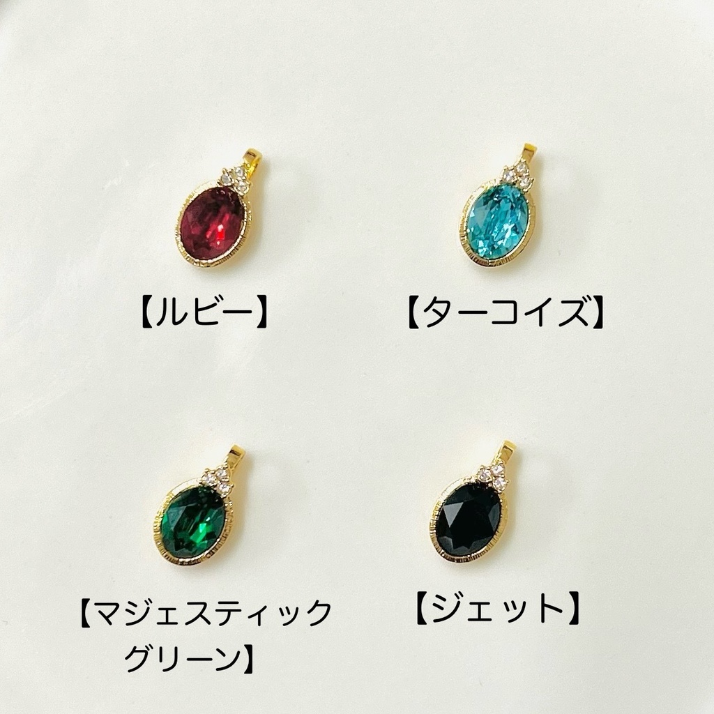 【ネックレスC】バチカン付 オーバルネックレス ゴールド