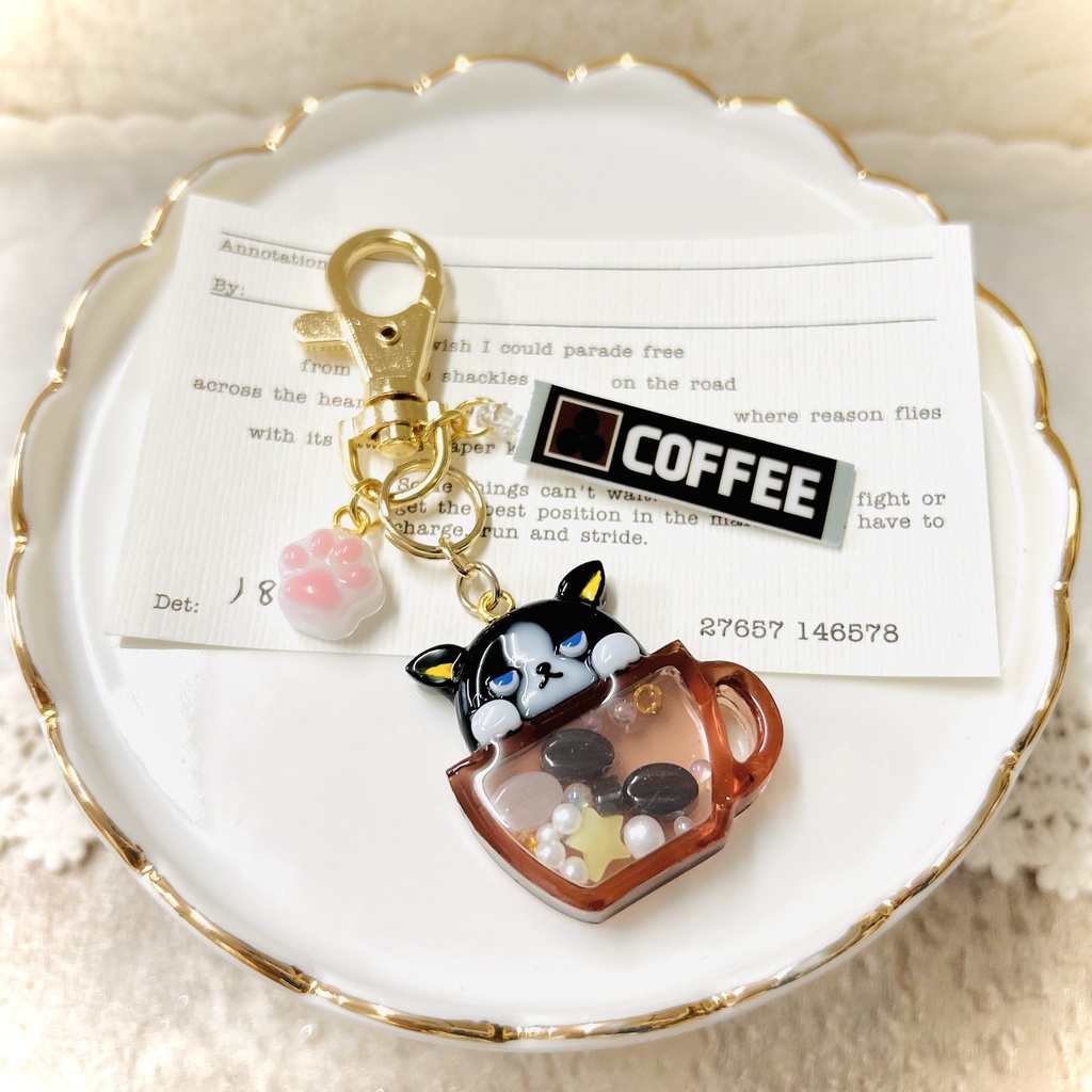 【初回限定版】イギー ボストンテリア レジンキーホルダー