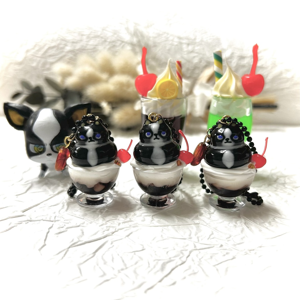 イギー ボストンテリア キーホルダー 第二弾 4Types