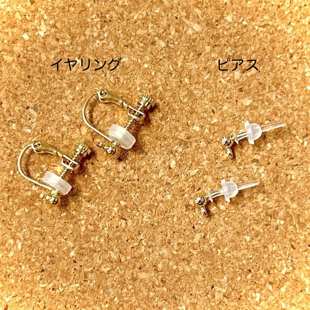 【承太郎&花京院 概念 ピアスorイヤリング】