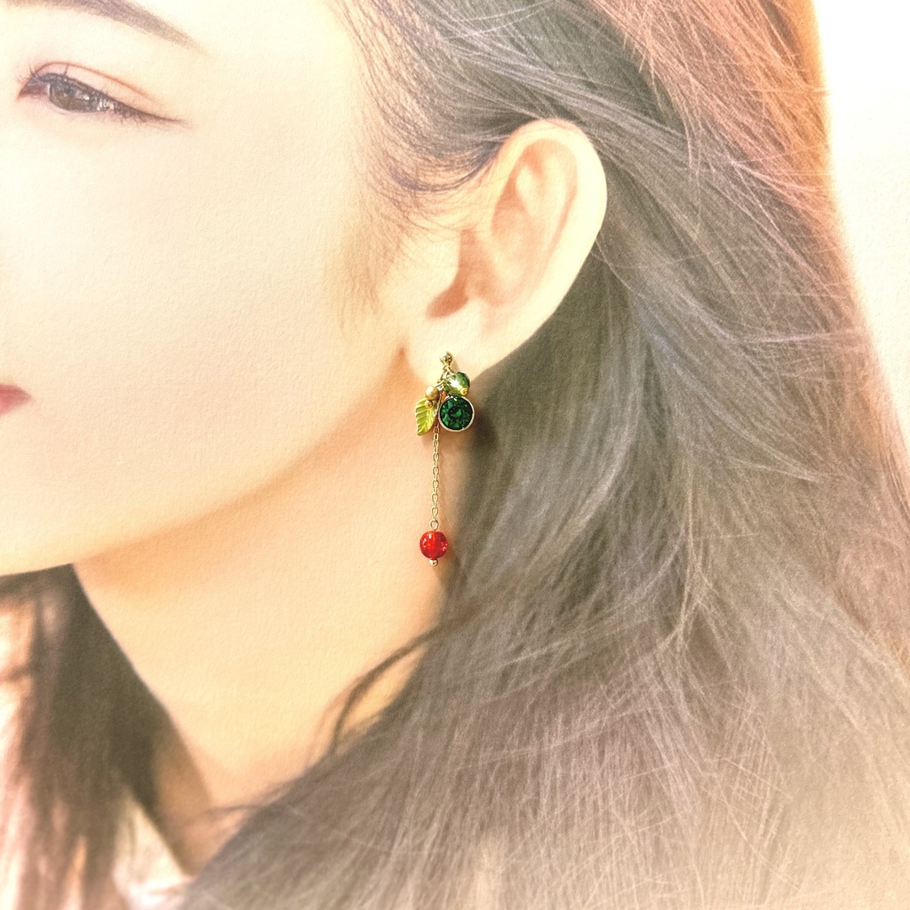 【承太郎&花京院 概念 ピアスorイヤリング】