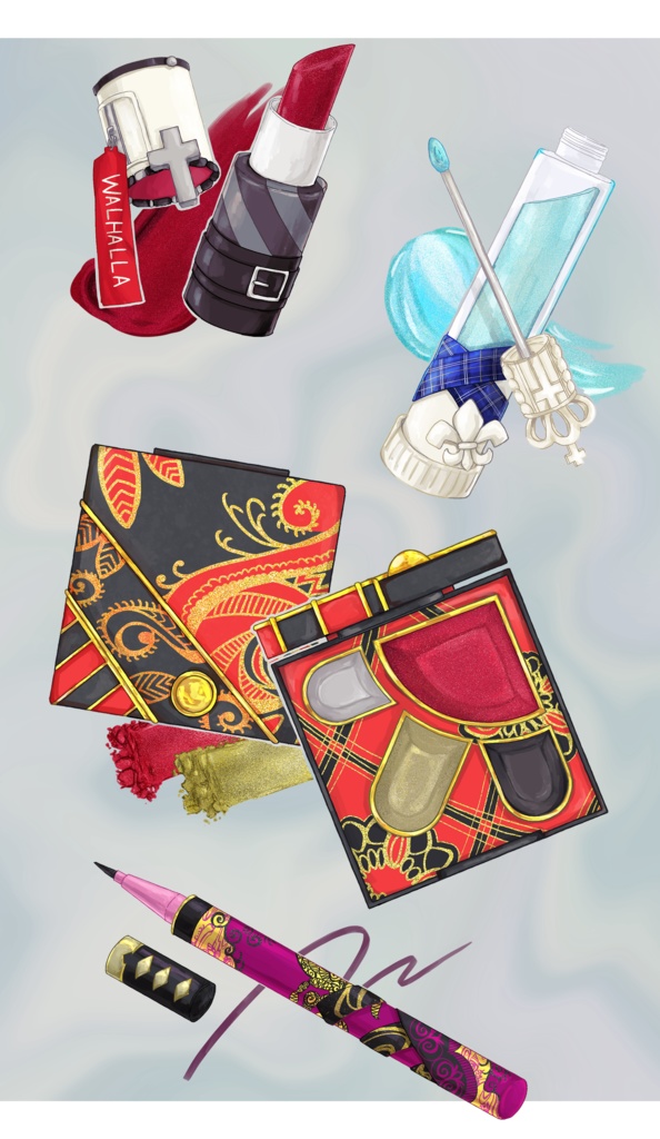 イメージコスメアクリルキーホルダー