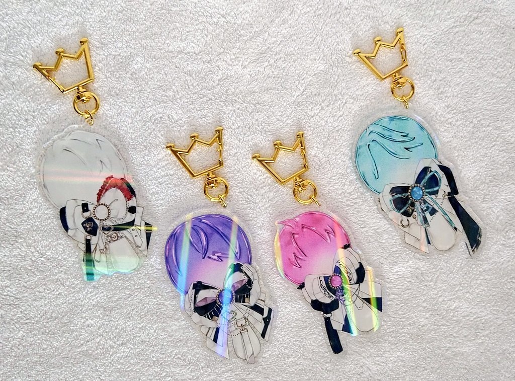 2ndLIVEキービジュ衣装イメージペンライトアクリルキーホルダー