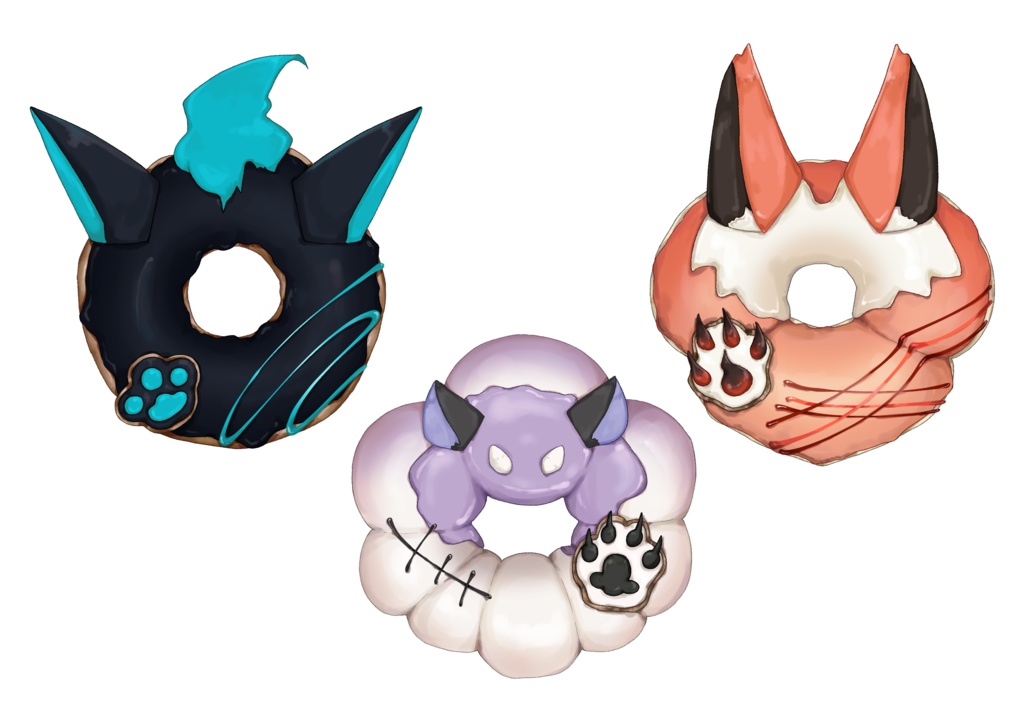 おともドーナツアクリルキーホルダー