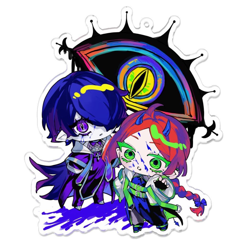 【神ト怪異】オリジナルアクリルキーホルダー(100mm)