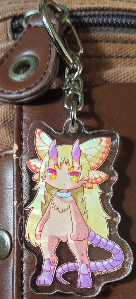 オオタテハちゃんキーホルダー