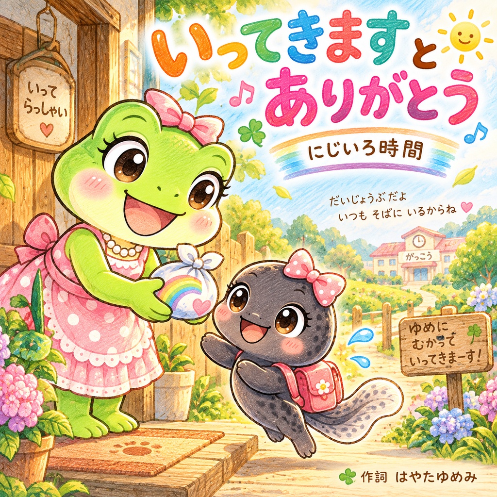 いってきます と ありがとう