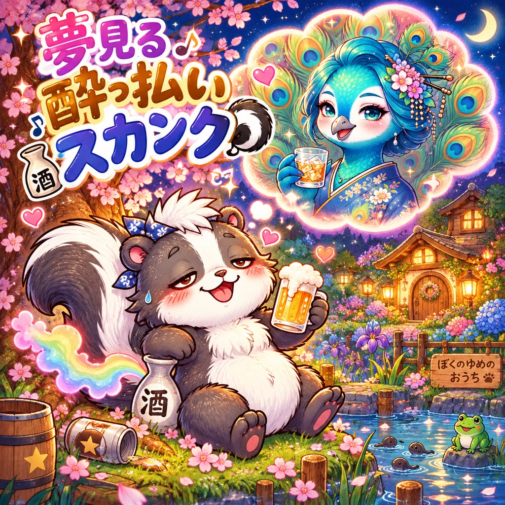 夢見る酔っ払いスカンク