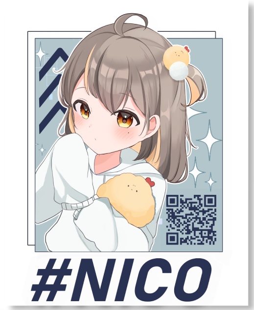 1周年記念ステッカー