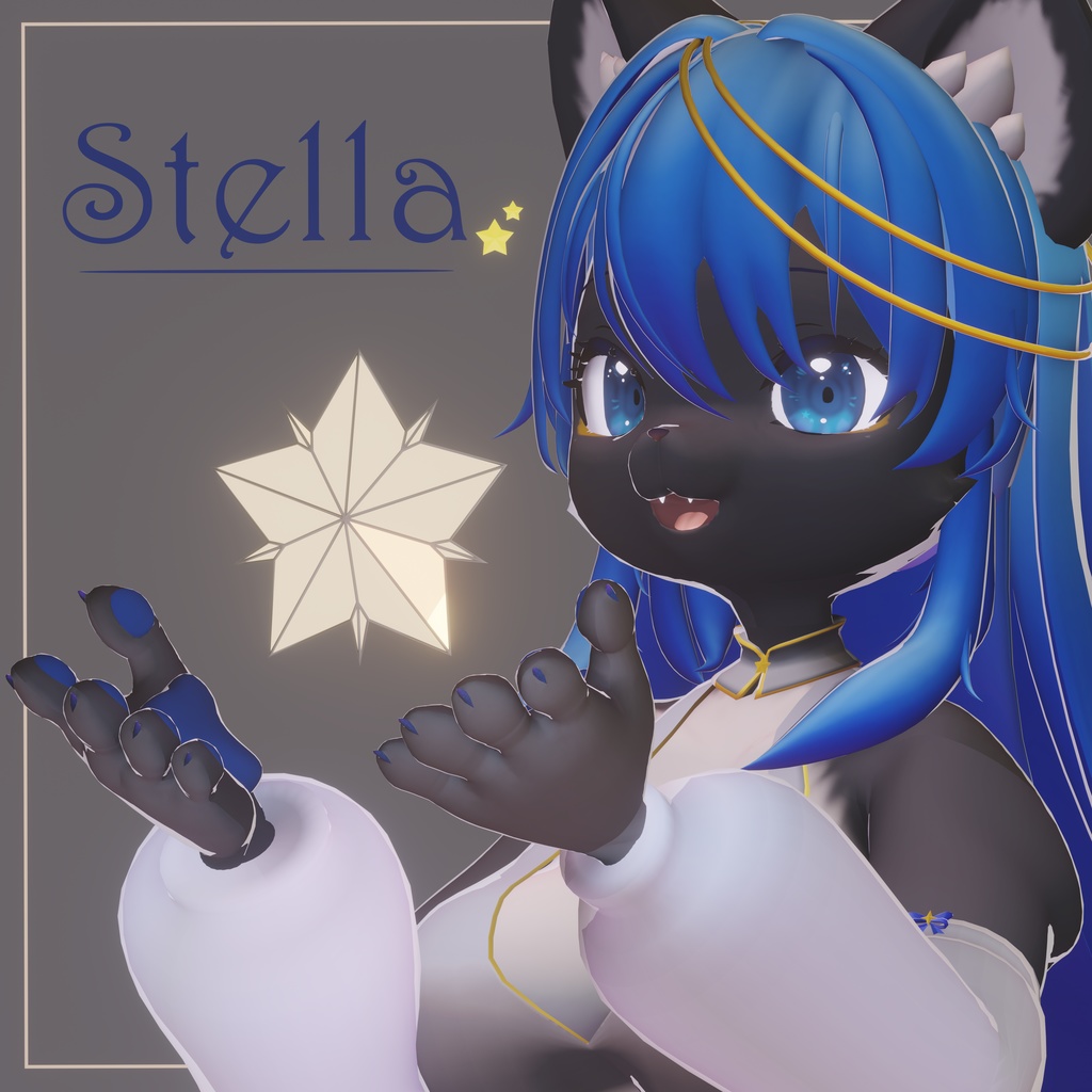 VRChat向けオリジナルアバター「Stella」