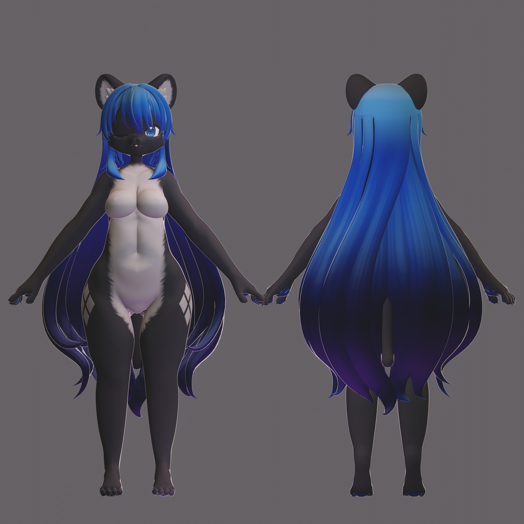 VRChat向けオリジナルアバター「Stella」