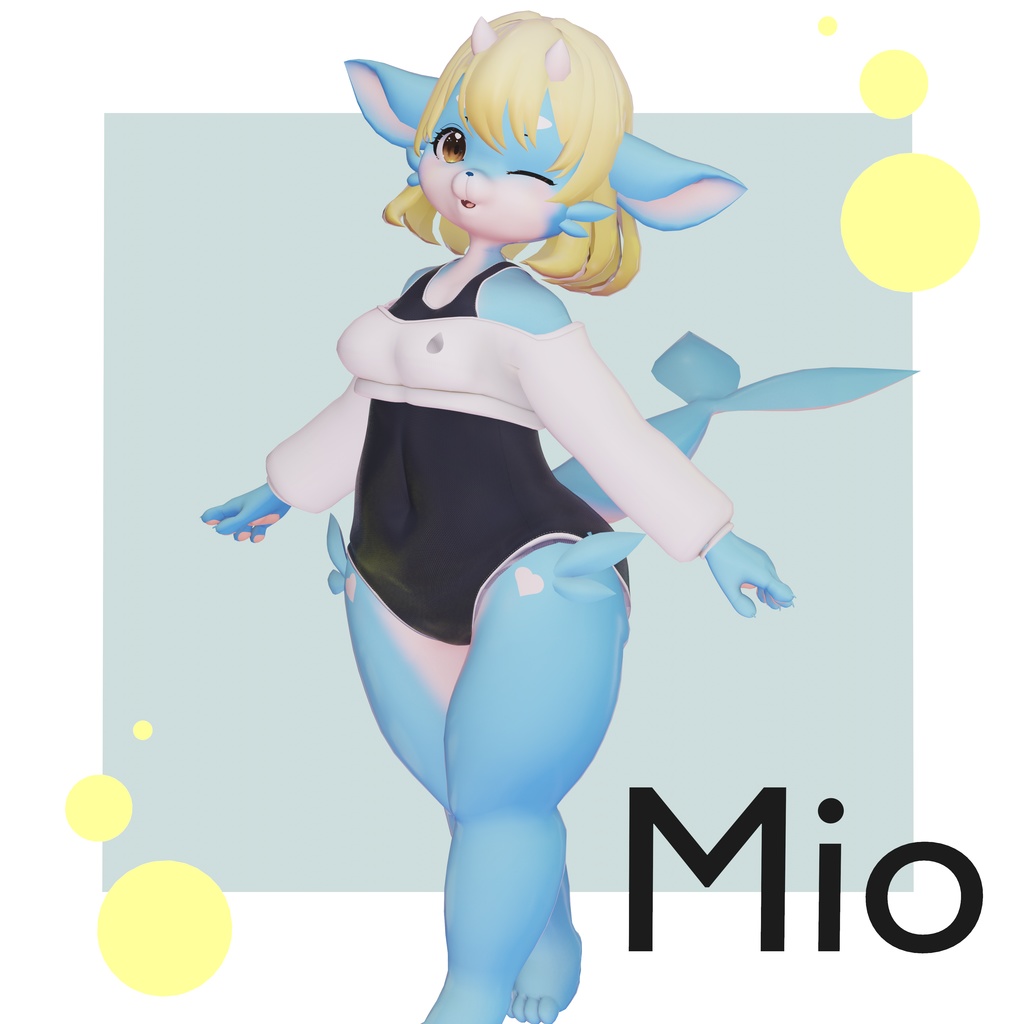 VRChat向けオリジナルアバター「Mio」