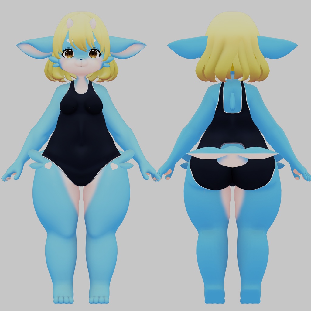 VRChat向けオリジナルアバター「Mio」