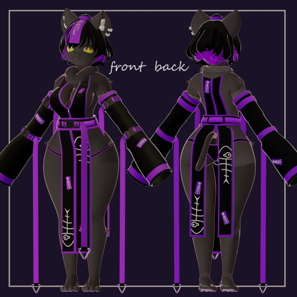 同梱版VRChat向けオリジナルアバター「珠々羅(しゅしゅら)」/VRChat向けオリジナルアバター「凛羅(りら)」