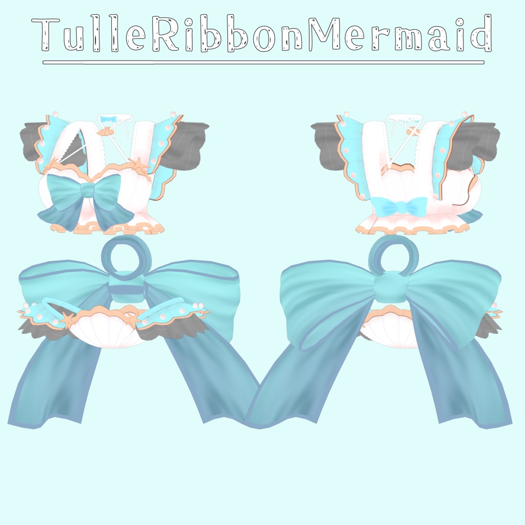 TulleRibbonMermaid