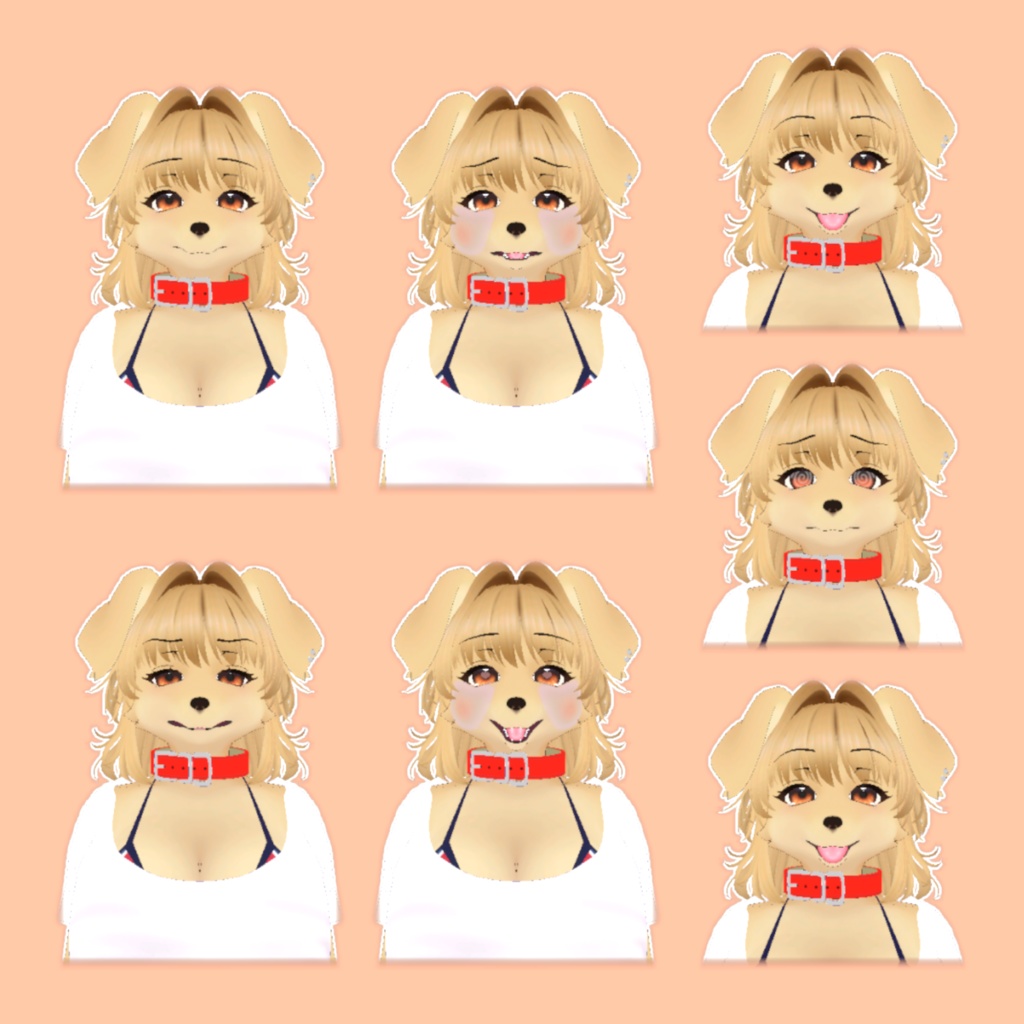 VRC向けオリジナル3Dモデル「Hana(ハナ)」