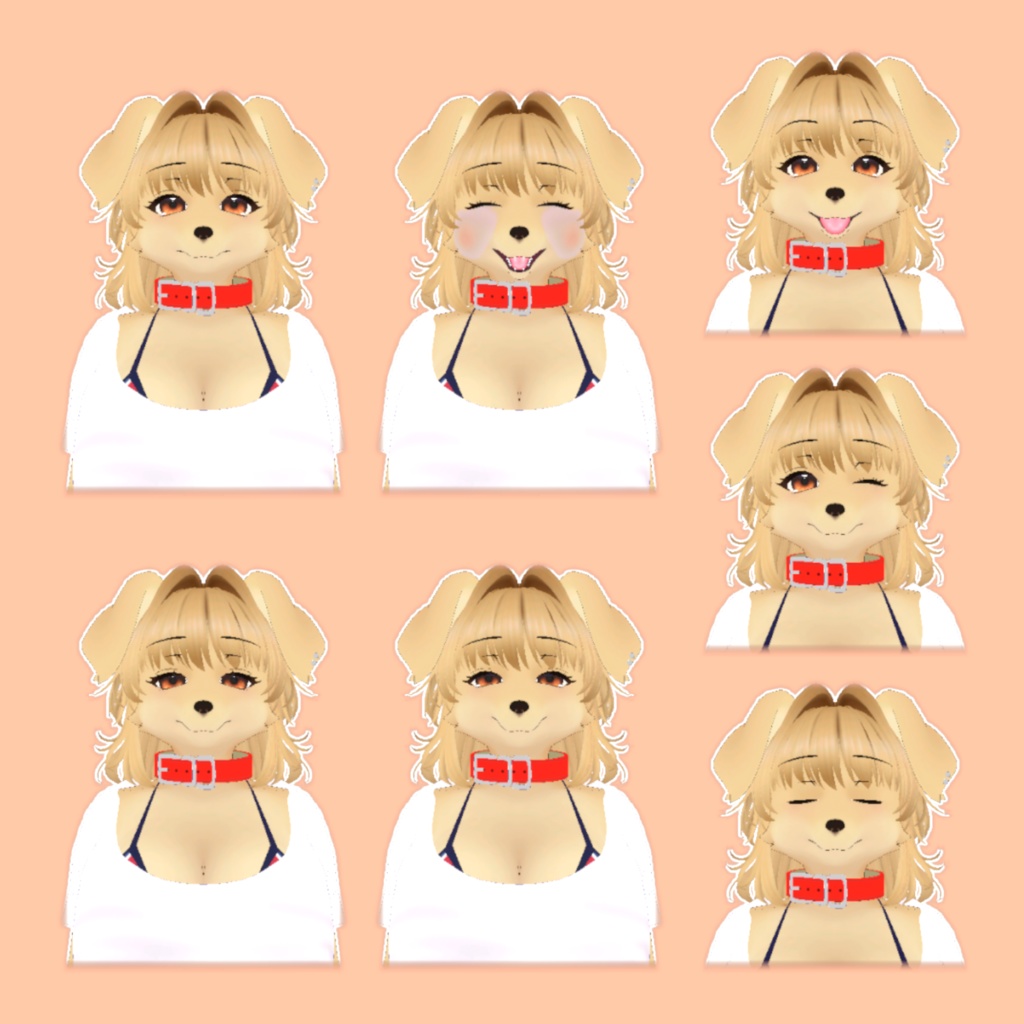 VRC向けオリジナル3Dモデル「Hana(ハナ)」