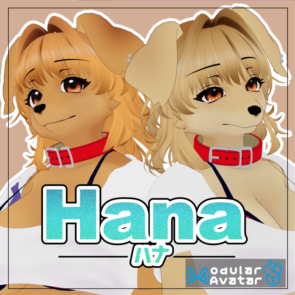 VRC向けオリジナル3Dモデル「Hana(ハナ)」