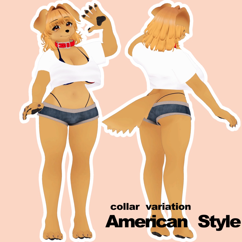 VRC向けオリジナル3Dモデル「Hana(ハナ)」