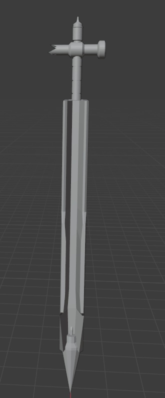 Untextured Parody Rosmontis Shield Blender Files