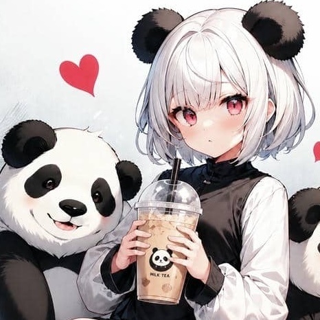 みるくぱんだ🐼文字素材