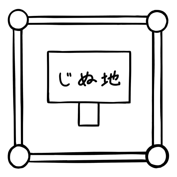 じぬしの土地、じぬ地