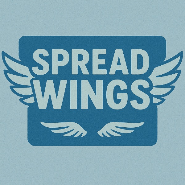 spread wings