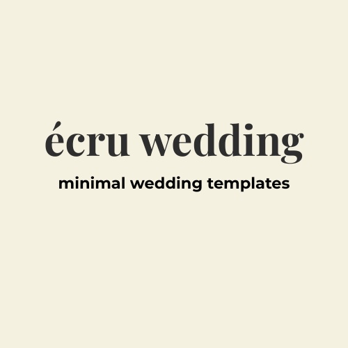 écru wedding
