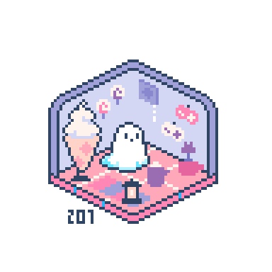 ドット絵　まゆ子