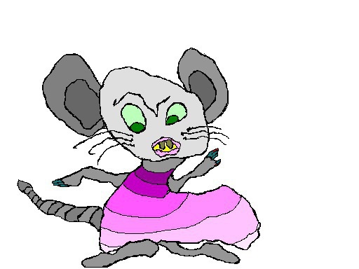 晶の世界（Drawing with a mouse by Akifumi）