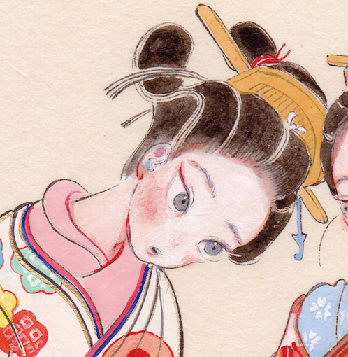 巻田はるかMakita Haruka 原画一点ものunique